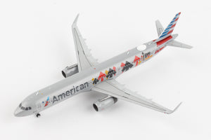 GJ2055 GEMINI AMERICAN A321 1/400 STAND UP TO CANCER