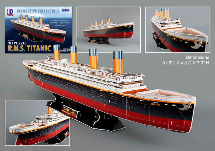 CF4011H Titanic 3d Puzzle 113 pieces