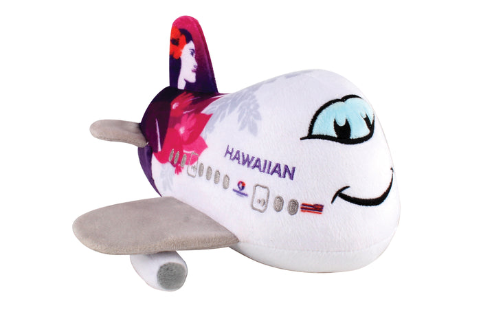 MT026-1 Hawaiian Airlines plush airplane by Daron Toys