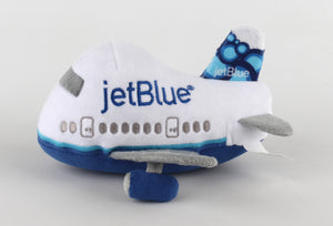 JetBlue plush plane for children ages 3 and up