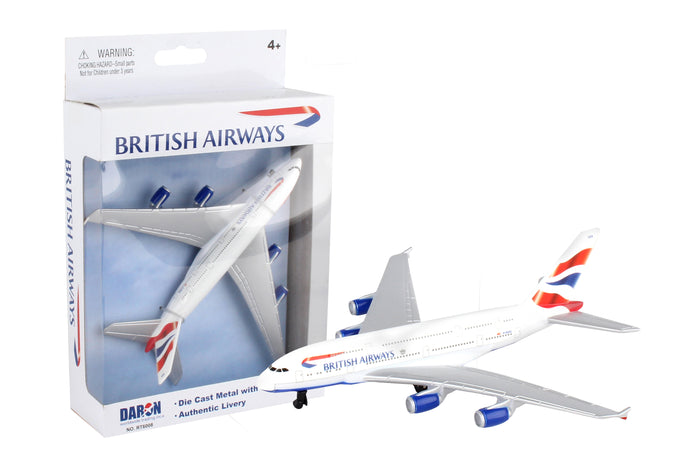 RT6008 British Airways A380 Single Plane by Daron Toys
