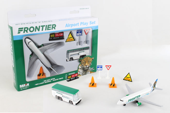 RT7591-1 Frontier Airlines Playset Spot the Jaguar by Daron Toys