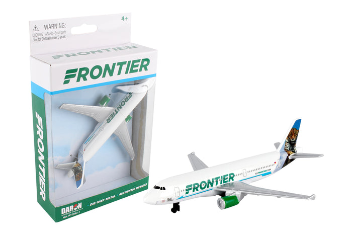 RT7594-1 Frontier Airlines Single Plane by Daron Toys