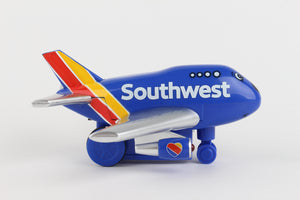 Daron Southwest airplane for children ages 3 and up