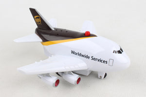 UPS pullback airplane with light and sound by Daron toys