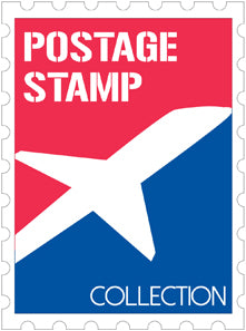 Postage Stamp Airplanes