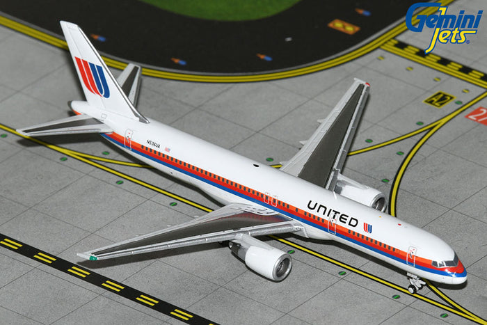 GEMINI UNITED 757-200 1/400 SAUL BASS REG#N536UA