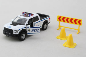 NY73672 NYPD PICKUP TRUCK 1/43