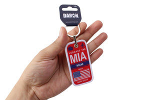 TL1517 AIRPORT KEYCHAINS MIA