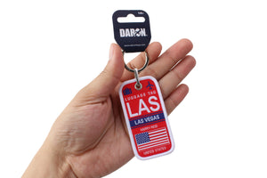 TL1518 AIRPORT KEYCHAINS LAS VEGAS