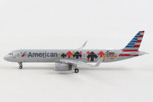 GJ2055 GEMINI AMERICAN A321 1/400 STAND UP TO CANCER