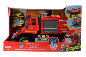 NY13573 FDNY RESCUE TRUCK W/WATER GUN & DRONE