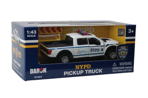 NY73672 NYPD PICKUP TRUCK 1/43