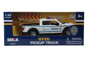 NY73672 NYPD PICKUP TRUCK 1/43