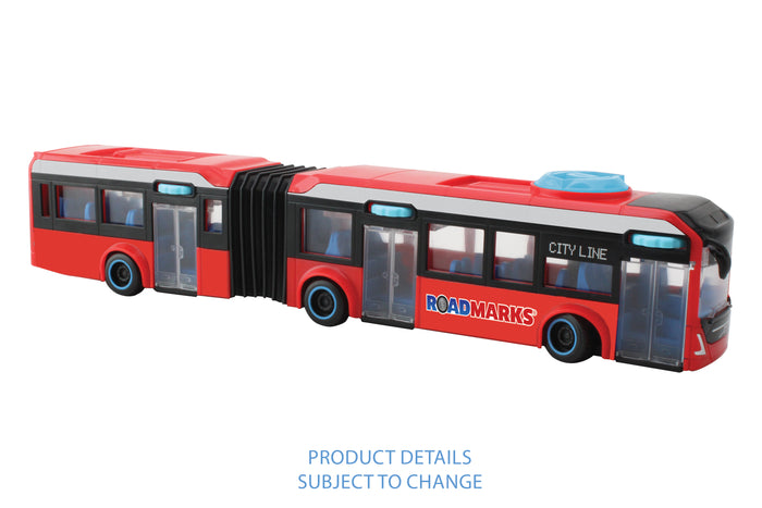 RM7017  ROAD MARKS CITY BUS RED/WHITE