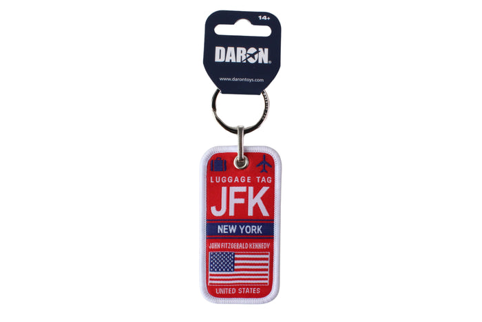 TL1351  AIRPORT KEYCHAINS JFK