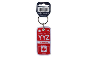 TL1519  AIRPORT KEYCHAINS YYZ TORONTO