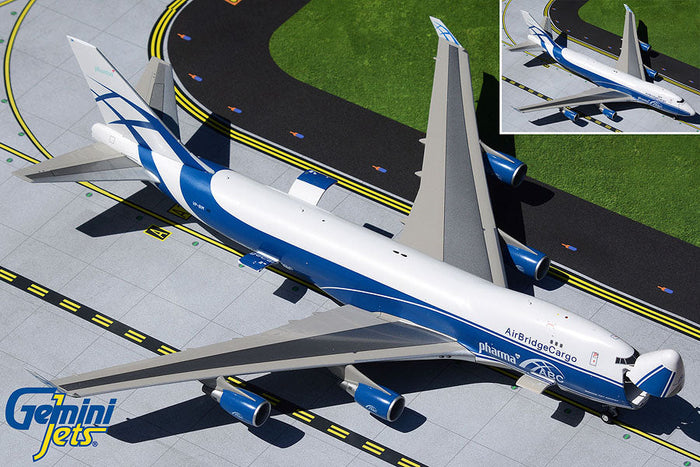 GEMINI200 AIRBRIDGE CARGO 747-400ERF 1/200 REG#VP-BIM (**)