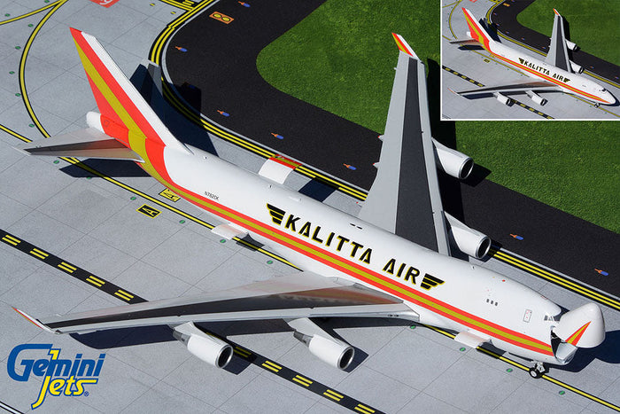 GEMINI200 KALITTA 747-400ERF 1/200 REG#782CK INTERACTIVE