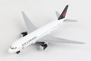 Air Canada die cast airplane model for children ages 3 and up