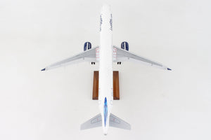 SKR8415 SKYMARKS JETBLUE A321NEO 1/100 RIBBON W/WOOD STAND & GEAR