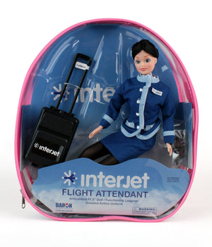 DA320 Interjet Flight Attendant Doll  by Daron Toys