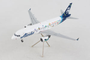 GEMINI200 ALASKA A320 1/200 REG#N854VA FLY WITH PRIDE (**)