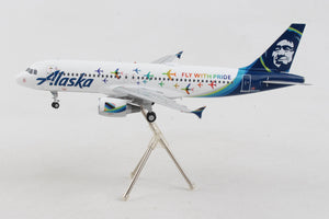 GEMINI200 ALASKA A320 1/200 REG#N854VA FLY WITH PRIDE (**)