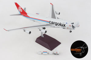 GEMINI200 CARGOLUX 747-400ER 1/200 INTERACTIVE REG#LX-LXL **