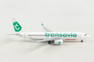 GEMINI TRANSAVIA 737-800 1/400 REG#PH-HZV (**)