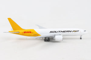 GEMINI SOUTHERN AIR 777LRF 1/400 DHL REG#N775SA FLAPS DOWN**