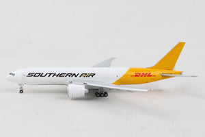 GEMINI SOUTHERN AIR 777LRF 1/400 DHL REG#N775SA FLAPS DOWN**