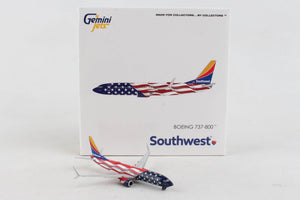 GEMINI SOUTHWEST 737-800 1/400 FREEDOM ONE REG#N500WR