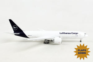 GEMINI LUFTHANSA CARGO 777-200LRF 1/400 REG#D-ALFA FLAPS DOW