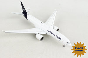 GEMINI LUFTHANSA CARGO 777-200LRF 1/400 REG#D-ALFA FLAPS DOW