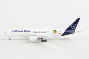 HERPA LUFTHANSA CARGO 777F 1/400 SUSTAINABLE FUEL BY DB SCH