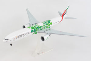 HERPA EMIRATES 777-300ER 1/200 EXPO 2020 SUSTAINABILITY **