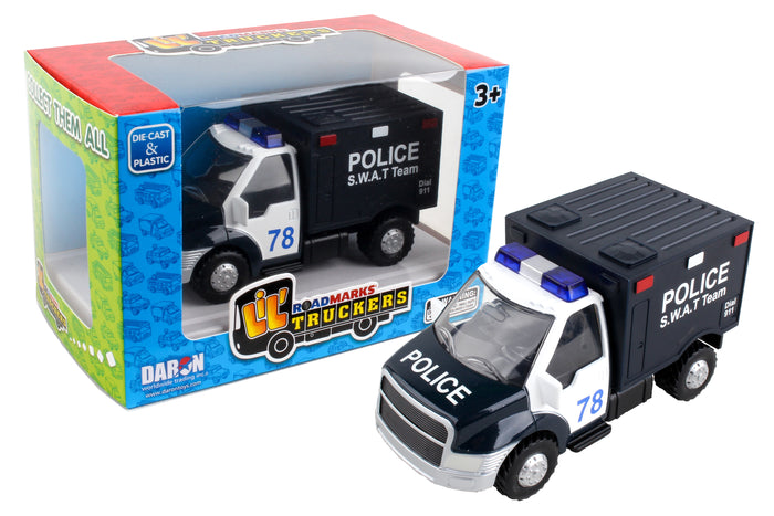 LT101 Lil Truckers Police Swat Team Truck