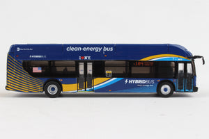 NY2050 MTA New Flyer Xcelsior Transit Electric Hybrid Bus by Daron Toys