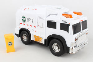 NY206006 NYC Sanitation Garbage Truck w/lights & sound by Daron Toys