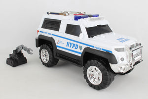 NY206008 NYPD SUV w/lights & sound by Daron Toys.