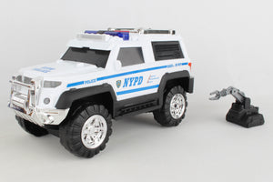 NY206008 NYPD SUV w/lights & sound by Daron Toys.