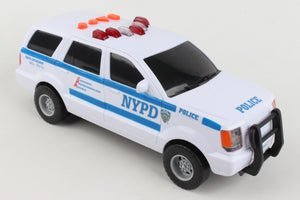 NY28100-2 NYPD Motorized SUV w/lights & sound by Daron Toys