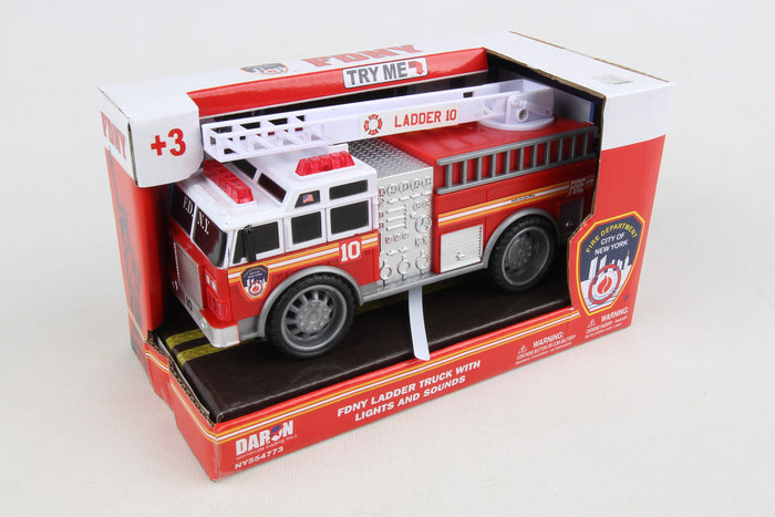 NY554773 FDNY Fire Truck w/lights & sound by Daron Toys