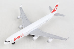 Daron Swiss airplane model for children 