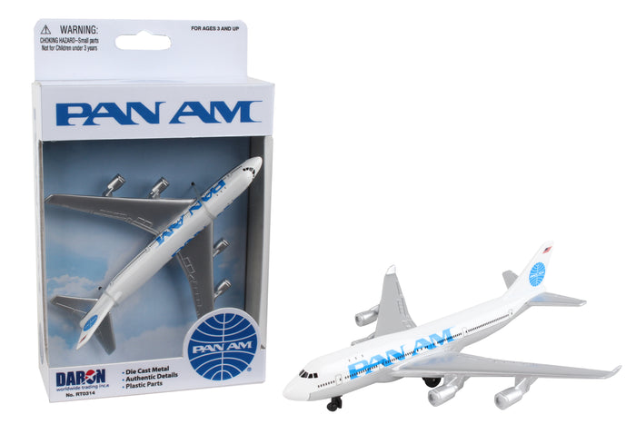 RT0314 Pan Am Single Plane by Daron Toys
