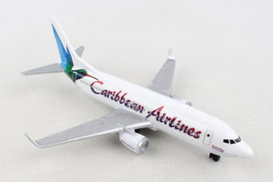 Caribbean Airlines die cast airplane model for children ages 3 and up