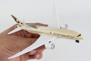 Daron Etihad airplane model for children 