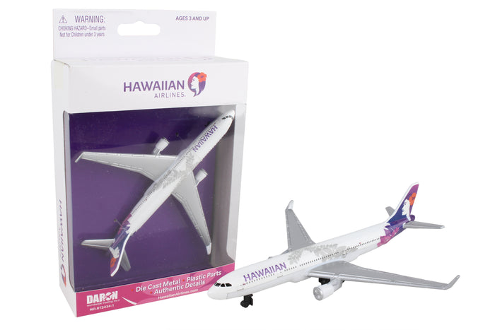 RT2434-1 Hawaiian Airlines Single plane by Daron Toys