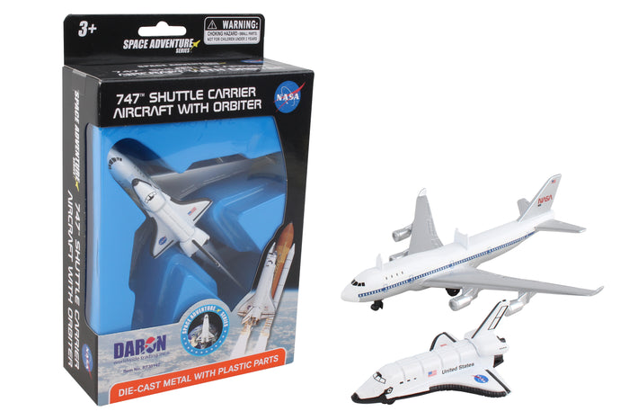 RT38142 Space Adventure 747 Shuttle Carrier aircraft w/orbiter by Daron Toys
